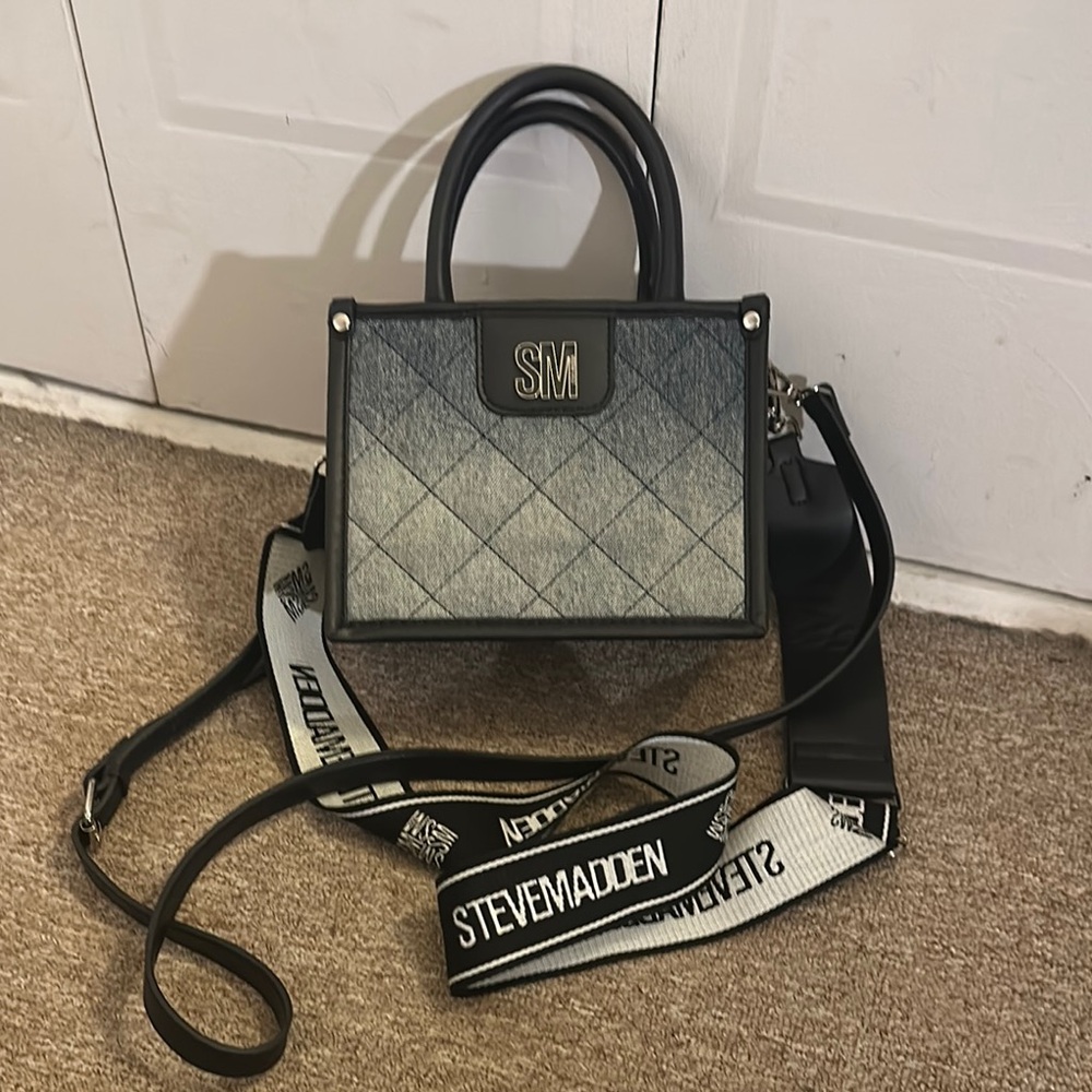 Steve Madden Denim Bniko-D Crossbody Bag